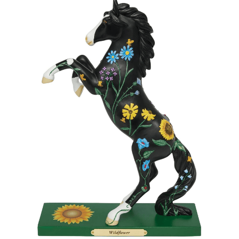 Painted Pony Wildflower Figurine - The Horse Barn